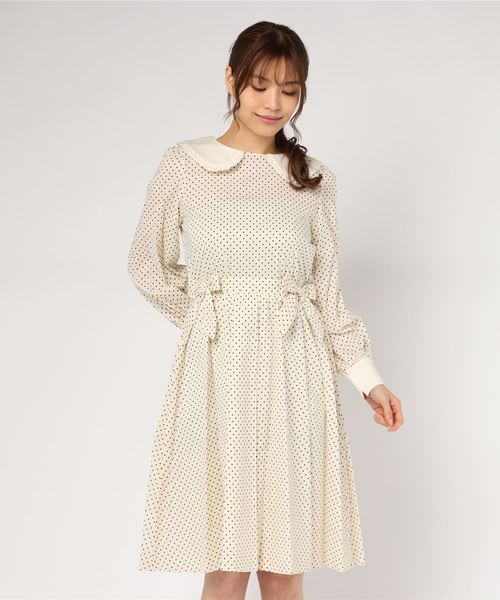 Pinkhouse ドット柄ワンピース ワンピース Pinkhouse セール ワンピース Chelsea ピンクハウスチェルシー のファッション