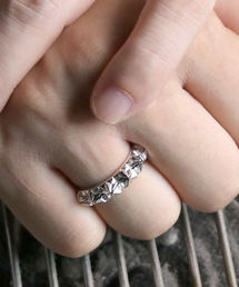 YArKA（ヤーカ）の「【YArKA/ヤーカ】[two pcs one series] star stads ring<nikoichi2>/[ニコイチシリーズ]星スタッズリング（リング・レディース）」