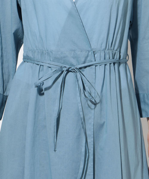 SHIPS(シップス)の「シャドーストライプ2WAYワンピース◇(ワンピース・レディース・スカイブルー/ブラック/ベージュ系その他/ロイヤルブルー・ONE SIZE)」の19枚目の写真