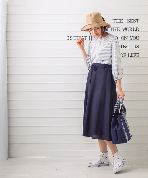 Petit Honfleur（プチオンフルール）の「◇カタログ掲載◇レース使いプルオーバー（Tシャツ/カットソー・レディース・ホワイト/ブルー/アイボリー・11号/13号/9号）」の6枚目の写真