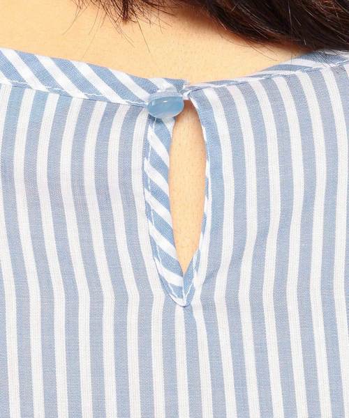 Petit Honfleur（プチオンフルール）の「◇カタログ掲載◇レース使いプルオーバー（Tシャツ/カットソー・レディース・ホワイト/ブルー/アイボリー・11号/13号/9号）」の15枚目の写真