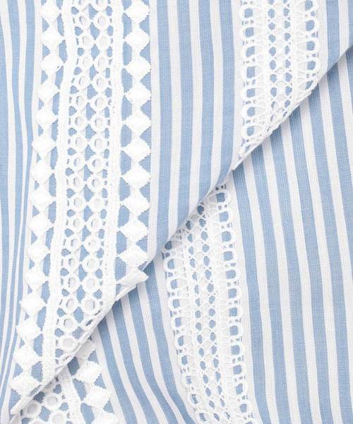 Petit Honfleur（プチオンフルール）の「◇カタログ掲載◇レース使いプルオーバー（Tシャツ/カットソー・レディース・ホワイト/ブルー/アイボリー・11号/13号/9号）」の18枚目の写真