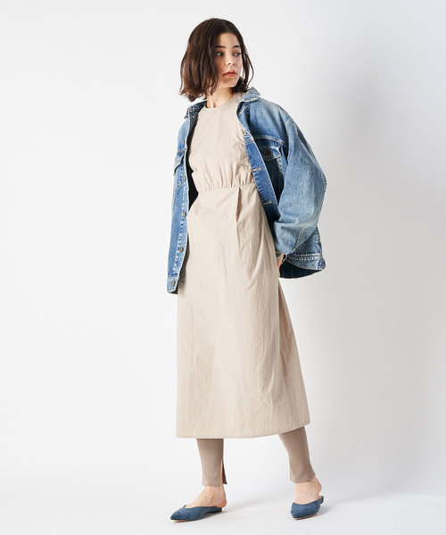 最終金子綾　 AMOMMA タフタワンピース WhimGazette】oggi掲載 / 金子綾さんとコラボした着回し力の高いワンピース