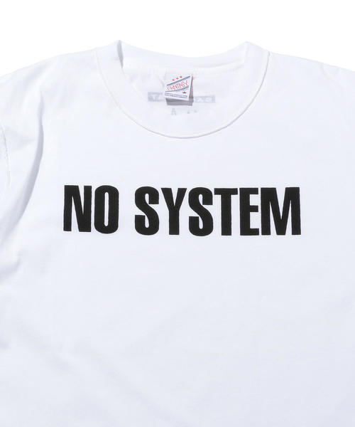 NOREMID tシャツ MONKEY TIME（モンキータイム）の「＜SAMIZDAT＞ NO SYSTEM TEE