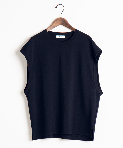 WEGO（ウィゴー）の「WEGO/カノコクルーネックベスト（ベスト・メンズ・ダークグリーン/ベージュ/ブラック/ダークオレンジ・MEDIUM/LARGE）」の19枚目の写真