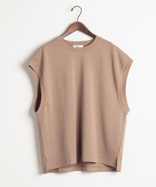 WEGO（ウィゴー）の「WEGO/カノコクルーネックベスト（ベスト・メンズ・ダークグリーン/ベージュ/ブラック/ダークオレンジ・MEDIUM/LARGE）」の20枚目の写真