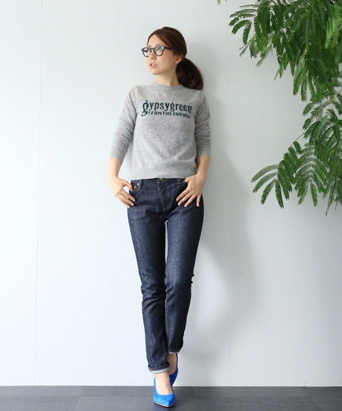 B:MING by BEAMS（ビーミングバイビームス）の「FIRE SERVICE × ビーミング by ビームス / ＜別注＞スキニーデニム（デニムパンツ・レディース・インディゴブルー・26inch/28inch/27inch/25inch）」の10枚目の写真