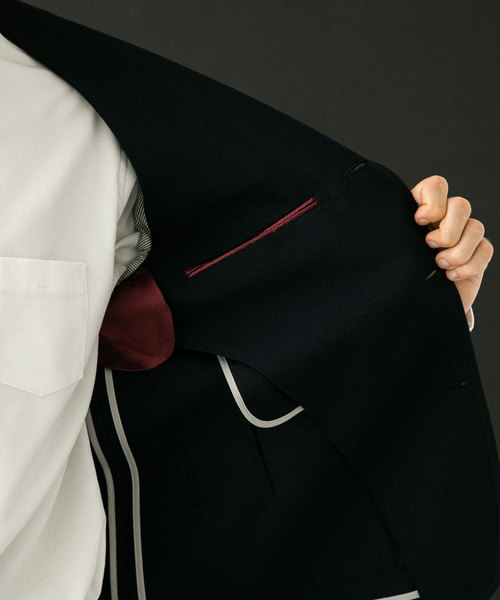 UNITED TOKYO（ユナイテッドトウキョウ）の「オゾンウールブレザー（テーラードジャケット・メンズ・ブラウン/ネイビー・1/2/3）」の6枚目の写真