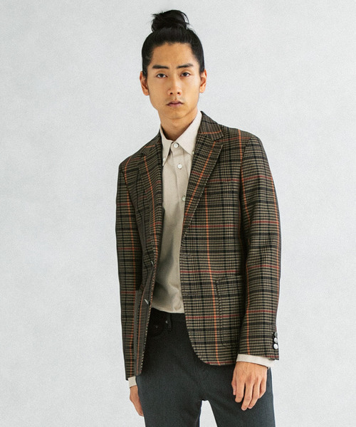 UNITED TOKYO（ユナイテッドトウキョウ）の「オゾンウールブレザー（テーラードジャケット・メンズ・ブラウン/ネイビー・1/2/3）」の20枚目の写真