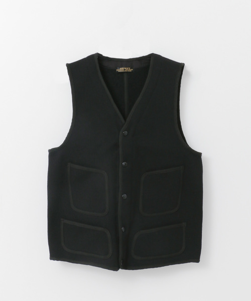 BROWN'S BEACH JACKET,Browns Beach V NECK VEST WEAR