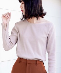 Aunt Marie's | AUNT MARIE'S ワンショルダーリブTOPS(Tシャツ/カットソー)