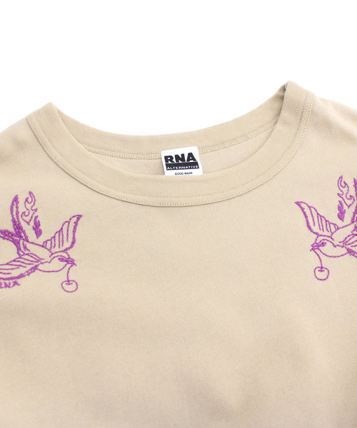 RNA（アールエヌエー）の「M1323 スリーブデザインマキシTシャツワンピース（ワンピース・レディース・ホワイト/ベージュ/ブラック・MEDIUM）」の14枚目の写真