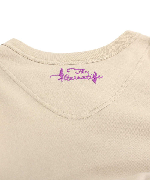 RNA（アールエヌエー）の「M1323 スリーブデザインマキシTシャツワンピース（ワンピース・レディース・ホワイト/ベージュ/ブラック・MEDIUM）」の5枚目の写真