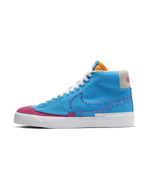 NIKE�i�i�C�L�j�́u�i�C�L SB �Y�[�� �u���[�U�[ MID �G�b�W �X�P�[�g�{�[�h�V���[�Y / NIKE SB ZOOM BLAZER MID EDGE�i�X�j�[�J�[�j�v�b���C�g�u���[
