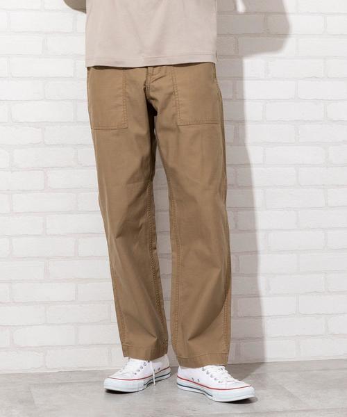 coen（コーエン）の「【WEB限定】バックサテンベイカーパンツ#（その他パンツ・メンズ・オリーブ/ベージュ・SMALL/LARGE/X-LARGE/MEDIUM）」の7枚目の写真