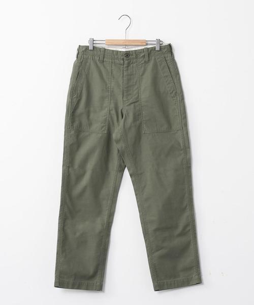 coen（コーエン）の「【WEB限定】バックサテンベイカーパンツ#（その他パンツ・メンズ・オリーブ/ベージュ・SMALL/LARGE/X-LARGE/MEDIUM）」の5枚目の写真