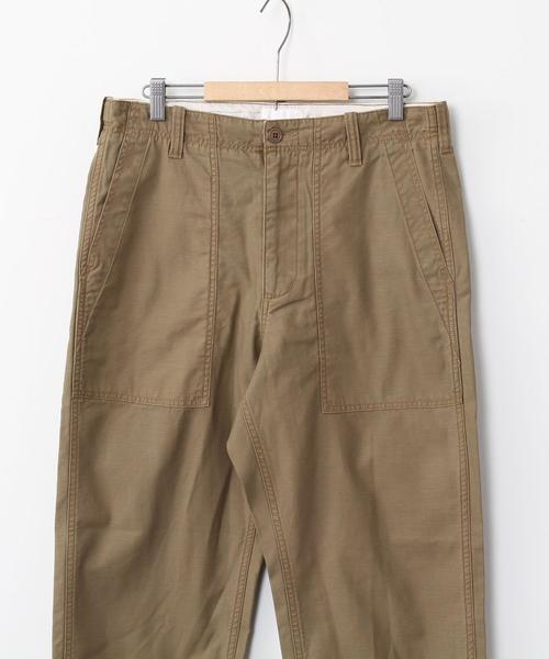 coen（コーエン）の「【WEB限定】バックサテンベイカーパンツ#（その他パンツ・メンズ・オリーブ/ベージュ・SMALL/LARGE/X-LARGE/MEDIUM）」の8枚目の写真