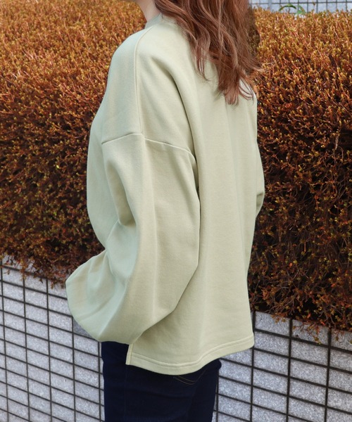 PairPair（ペアペア）の「裏毛リブ付スウェット（スウェット・レディース・ベージュ/ライトグリーン/モカ/ラベンダー・FREE）」の19枚目の写真