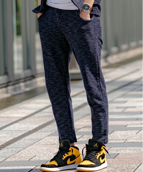 Bling Leads(ブリングリーズ)の「スラブ 裏毛 アンクル パンツ(その他パンツ・メンズ・ブラック系その他/グレー系その他/ブルー系その他・M/L/XL)」の3枚目の写真