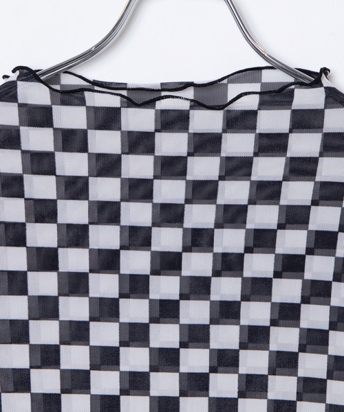 WEGO(ウィゴー)の「WEGO/プリントシースルーシアーTシャツ(Tシャツ/カットソー・レディース・ブルー系その他/ブラック系その他2/アニマル/その他1・FREE)」の11枚目の写真