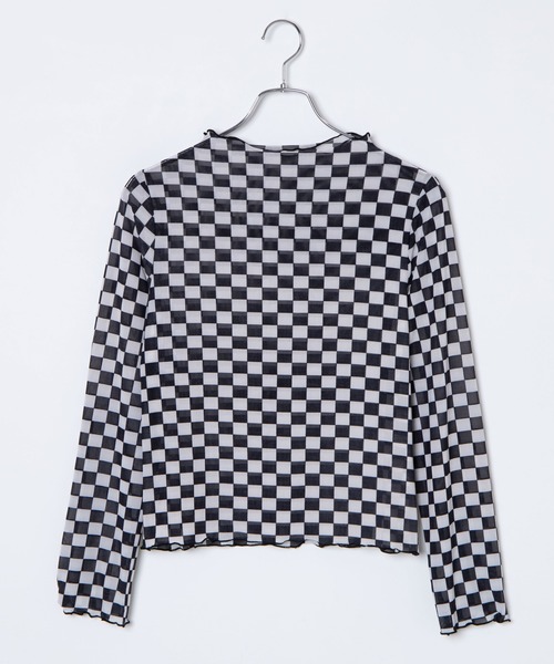 WEGO(ウィゴー)の「WEGO/プリントシースルーシアーTシャツ(Tシャツ/カットソー・レディース・ブルー系その他/ブラック系その他2/アニマル/その他1・FREE)」の16枚目の写真