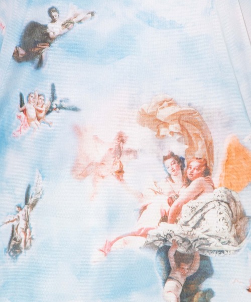 WEGO(ウィゴー)の「WEGO/プリントシースルーシアーTシャツ(Tシャツ/カットソー・レディース・ブルー系その他/ブラック系その他2/アニマル/その他1・FREE)」の17枚目の写真