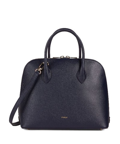 FURLA(フルラ)の「フルラ コード Mドーム ハンドバッグ(ハンドバッグ)」|ブルー系その他