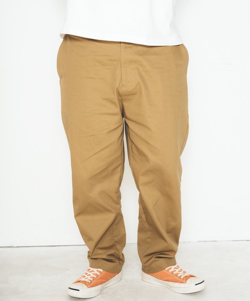 BUCCA 44(ブッカフォーティーフォー)の「【BUCCA 44】テーパードチノパンツ(チノパンツ・メンズ・ベージュ/ネイビー・MEDIUM/LARGE/X-LARGE/XX-LARGE/XXX-LARGE/XXXX-LARGE)」の2枚目の写真