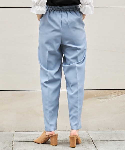 FUN.TRINITY（ファン トリニティー）の「センタープレスパンツ（その他パンツ・レディース・アイボリー/ブラック/カーキ/ブルー/ピンク・M）」の16枚目の写真