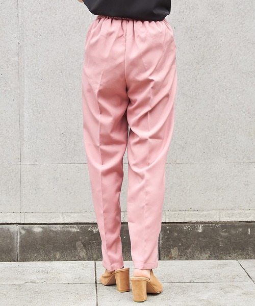 FUN.TRINITY（ファン トリニティー）の「センタープレスパンツ（その他パンツ・レディース・アイボリー/ブラック/カーキ/ブルー/ピンク・M）」の13枚目の写真