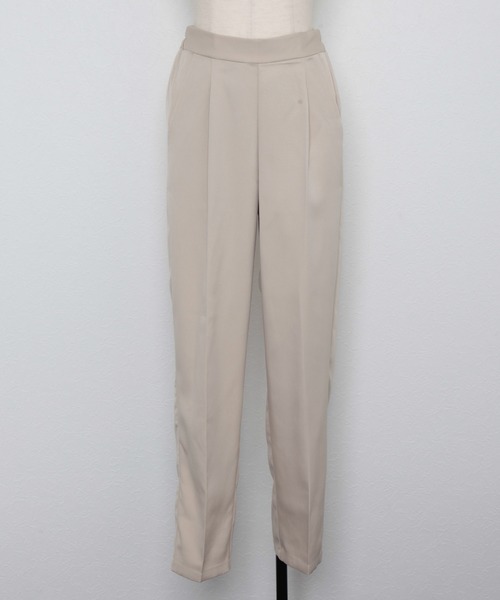 FUN.TRINITY（ファン トリニティー）の「センタープレスパンツ（その他パンツ・レディース・アイボリー/ブラック/カーキ/ブルー/ピンク・M）」の8枚目の写真