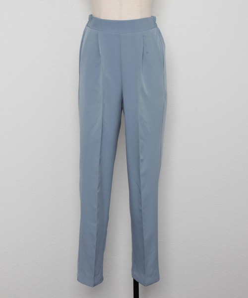 FUN.TRINITY（ファン トリニティー）の「センタープレスパンツ（その他パンツ・レディース・アイボリー/ブラック/カーキ/ブルー/ピンク・M）」の10枚目の写真