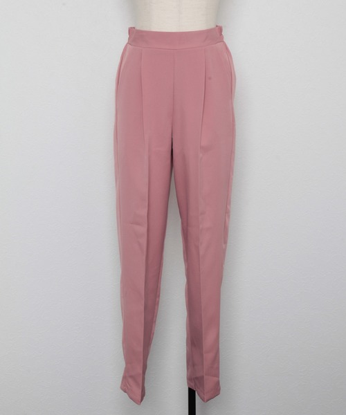 FUN.TRINITY（ファン トリニティー）の「センタープレスパンツ（その他パンツ・レディース・アイボリー/ブラック/カーキ/ブルー/ピンク・M）」の9枚目の写真