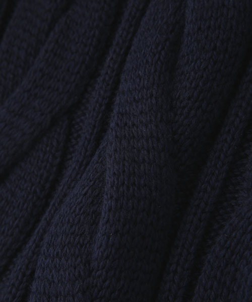 SUNSPEL（サンスペル）の「SUNSPEL / WOMEN’S MERINO BIG CABLE CREW（ニット/セーター・レディース・オフホワイト/ライトブラウン/ネイビー・2）」の18枚目の写真