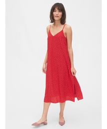 Gap ギャップ レディース のワンピース レッド 赤色系 通販 Zozotown