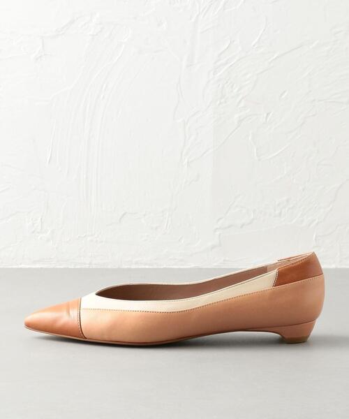 ODETTE E ODILE（オデットエオディール）の「OID カラーブロッキング FLT20↑（パンプス・レディース・ブラウン/ブラック/ピンク・25cm/22cm/23.5cm/22.5cm/23cm/24cm/24.5cm）」の8枚目の写真