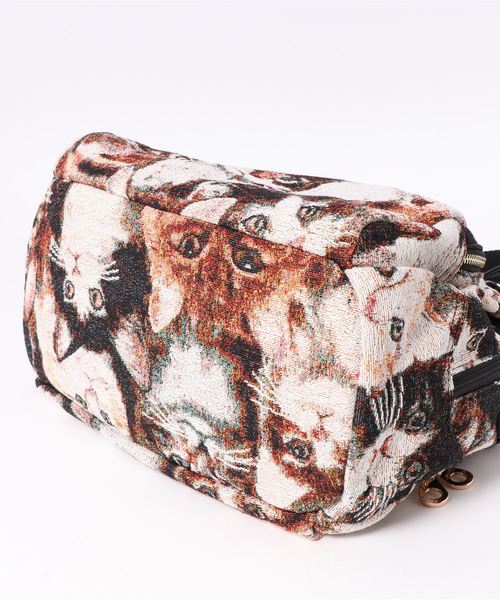 ネコjqボストンbag ボストンバッグ Three Three Four Four バッグ Time スリーフォータイム のファッション