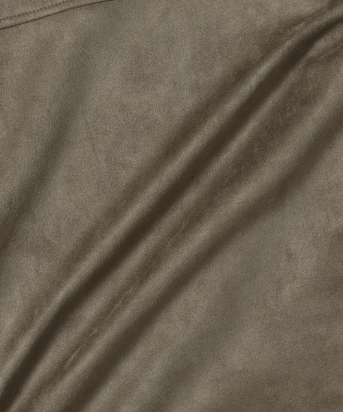 LAKOLE（ラコレ）の「ニュアンススエードプルオーバー / LAKOLE（スウェット・メンズ・オリーブ/サックスブルー/ピンク/ライトグレー/アクア/サンドグレー/ライトグリーン/イエロー・SMALL/MEDIUM/LARGE/X-LARGE）」の19枚目の写真