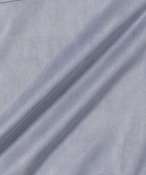 LAKOLE（ラコレ）の「ニュアンススエードプルオーバー / LAKOLE（スウェット・メンズ・オリーブ/サックスブルー/ピンク/ライトグレー/アクア/サンドグレー/ライトグリーン/イエロー・SMALL/MEDIUM/LARGE/X-LARGE）」の20枚目の写真