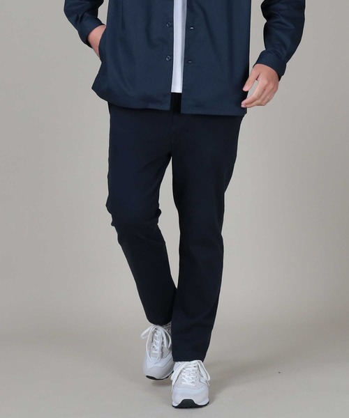 PLUS ONE（プラスワン）の「【PLUS ONE】ストレッチイージーパンツ（スラックス・メンズ・ネイビー/ブラック・M/XL/S/L）」の7枚目の写真