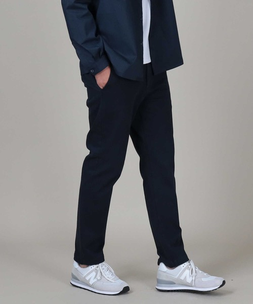 PLUS ONE（プラスワン）の「【PLUS ONE】ストレッチイージーパンツ（スラックス・メンズ・ネイビー/ブラック・M/XL/S/L）」の8枚目の写真