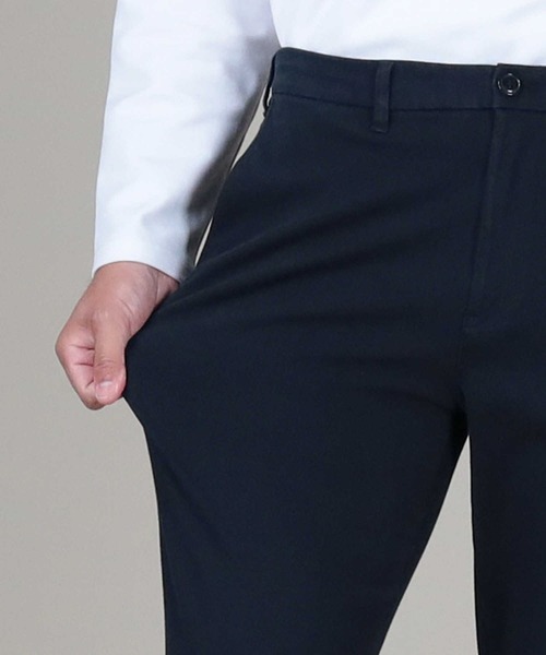 PLUS ONE（プラスワン）の「【PLUS ONE】ストレッチイージーパンツ（スラックス・メンズ・ネイビー/ブラック・M/XL/S/L）」の13枚目の写真