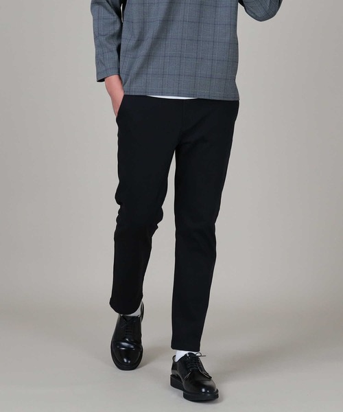 PLUS ONE（プラスワン）の「【PLUS ONE】ストレッチイージーパンツ（スラックス・メンズ・ネイビー/ブラック・M/XL/S/L）」の4枚目の写真