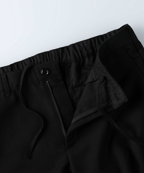 PLUS ONE（プラスワン）の「【PLUS ONE】ストレッチイージーパンツ（スラックス・メンズ・ネイビー/ブラック・M/XL/S/L）」の16枚目の写真