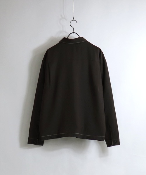 Confirm（コンファーム）の「ルーズシルエット CPOジャケット 【Confirm】（ブルゾン・メンズ・ベージュ/ブラウン/ベージュ系その他/ブラック・M/L）」の19枚目の写真