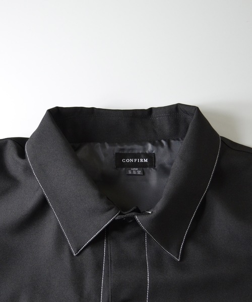 Confirm（コンファーム）の「ルーズシルエット CPOジャケット 【Confirm】（ブルゾン・メンズ・ベージュ/ブラウン/ベージュ系その他/ブラック・M/L）」の9枚目の写真