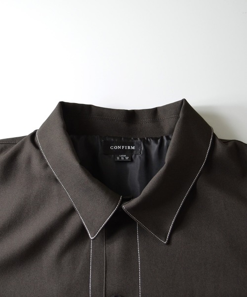 Confirm（コンファーム）の「ルーズシルエット CPOジャケット 【Confirm】（ブルゾン・メンズ・ベージュ/ブラウン/ベージュ系その他/ブラック・M/L）」の22枚目の写真