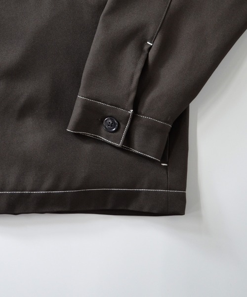 Confirm（コンファーム）の「ルーズシルエット CPOジャケット 【Confirm】（ブルゾン・メンズ・ベージュ/ブラウン/ベージュ系その他/ブラック・M/L）」の15枚目の写真