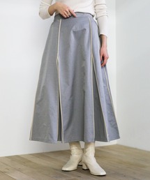 select MOCA | 2021 SS  ウェザークロスパイピングデザインスカート(スカート)