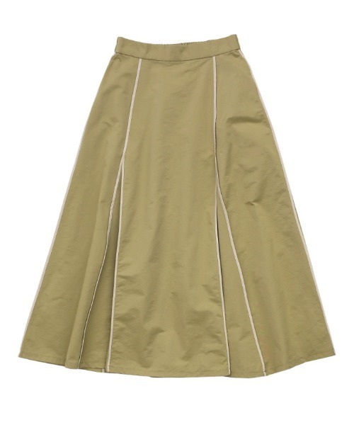 select MOCA(セレクトモカ)の「2021 SS ウェザークロスパイピングデザインスカート(スカート・レディース・カーキ/ブルー/ベージュ・FREE)」の22枚目の写真